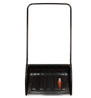 Скрепер для уборки снега 700*500мм стальной черенок SIBIR 1417