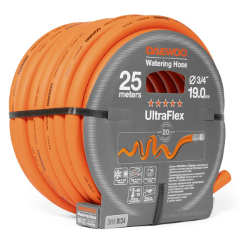 Шланг поливочный армированный DAEWOO UltraGrip 3/4" 25м