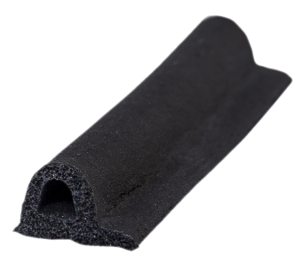 Уплотнитель Remontix P100 9*5,5мм самоклеящийся черный 39X шт