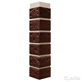 Угол наружный кирпич жжёный 0,47*0,11м Фасад