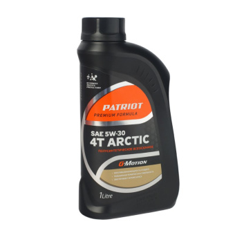 Масло 4 ТАКТ  п/синтетика  PATRIOT G-Motion ARCTIC   5W30   1 л