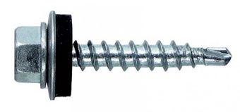 Саморез кровельный цинк 5,5х64 (1500 шт.)