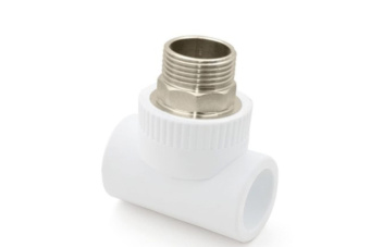 Тройник полипропиленовый НР 40х1 1/4"х40