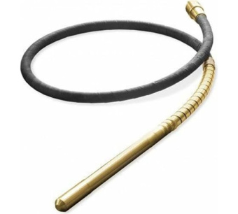 Вал гибкий с вибронаконечником L4 м D35 мм для глубинных вибраторов ZТ TOR