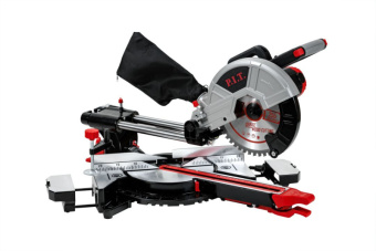 Пила торцовочная 2000Вт, 3200/4500об/мин,255мм, пиление дерева, металла, с протягом//PCM255-C3//PIT