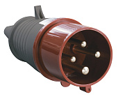 Вилка переносная 024 3Р+РЕ 32А 380В IP44 ИЭК (упак.60/10)