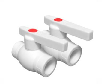 Кран шаровой полипропиленовый 20 Valfex OPTIMA