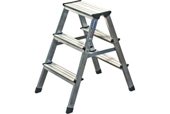 Стремянка KRAUSE MONTO DOPPLO 3 ступени двусторонняя