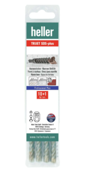 Бур SDS+ 8*160/100 мм Heller Bionic Pro 10+1 шт