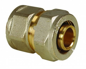 Соединитель обжимной  20x3/4" ВР (10/120)