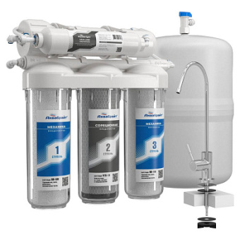 Система очистки воды  ОБРАТНОГО ОСМОСА "Аквабрайт" (1)