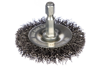 Щетка для дрели 50 мм EDGE by PATRIOT круглая НЕХ