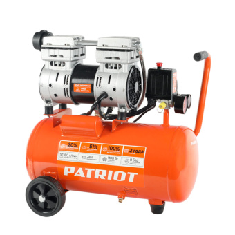 Компрессор пневматический 1100 Вт 8 бар PATRIOT WO24-160