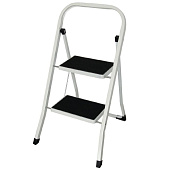 Стремянка 2 ступени, широкие ступени с рез ковриком LadderBel 0,46м