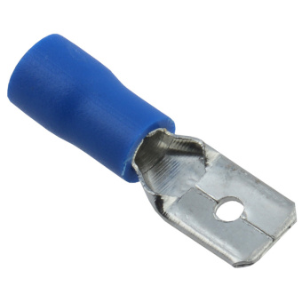 Наконечник плоский Изолированный (папа) РпИп 2,5-250 (DIY упаковка 10 шт), LD401-25250