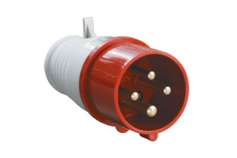 Вилка переносная 024 3Р+РЕ 32А 380В IP44 ИЭК (упак.60/10)