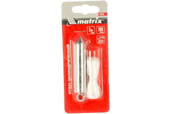 Отвес 100 гр длина шнура 5 м MATRIX 84836