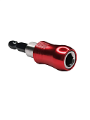 Адаптер для бит 1/4 с держателем и двойным магнитом VERTEXTOOLS