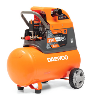 Компрессор пневматический 2100 Вт 290 л/мин 8 бар DAEWOO DAC 50D