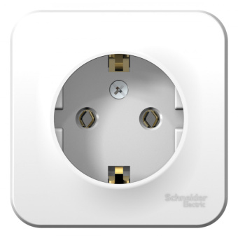 Розетка ОП 1-мест. з/к 16А 250В белый BLANCA (упак.6) Розетка ОП 1-мест. з/к 16А 250В белый BLANCA (упак.6)