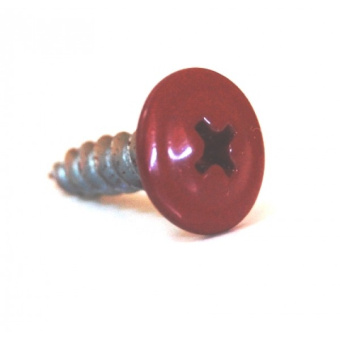 Саморез металл-металл с п/ш острый RAL 3005 КРАСНОЕ ВИНО 4,2х19 (1000 шт.)