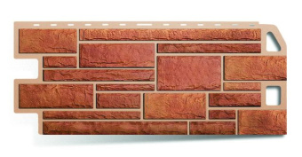 Фасадная панель Камень бежевый 1,14*0,48м