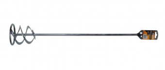 Миксер для красок и штукатурных смесей 100*600 мм оцинкованный 6-гранный ВИХРЬ