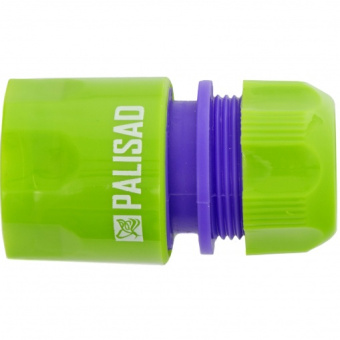Соединитель пластмас быстросъем  для шланга 1/2 PALISAD 66135