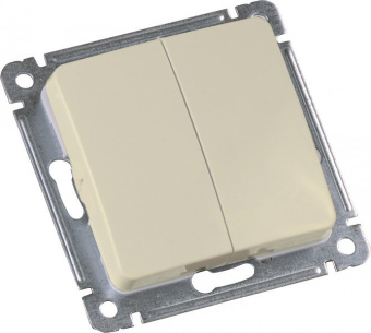 Механизм выключателя СУ 2 кл. MASTER, цвет слоновая кость (упак. 20 шт.)