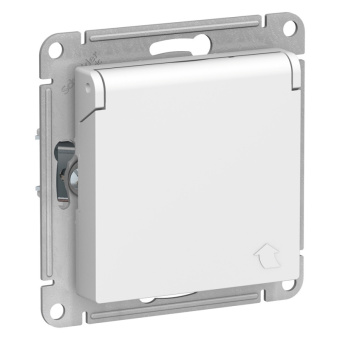 Механизм Розетки з/к з/ш с крышкой 16А IP20 белый ATLASDESIGN (упак.15шт) Механизм Розетки з/к з/ш с крышкой 16А IP20 белый ATLASDESIGN (упак.15шт)