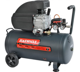 Компрессор пневматический 2000 Вт 340 л/мин 8 бар 50 л Professional 50-340