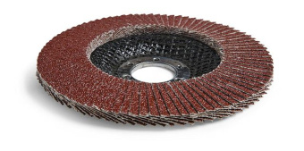 Круг лепестковый торцевой КЛТ-1 зернистость Р 80 125*22,2 мм