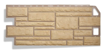 Фасадная панель Камень желтый 1,14*0,48м