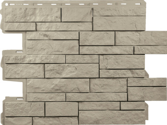 Фасадная панель Камень Шотландия кремовый 0,68*0,56м