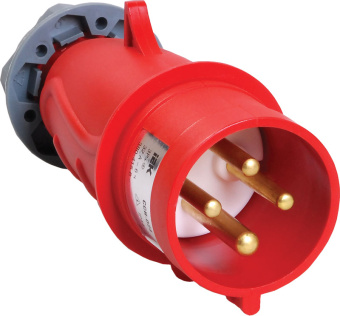 Вилка переносная ССИ-024 32А-6ч/380-415В 3Р+РЕ IP44 MAGNUM ИЭК (упак.10/10)