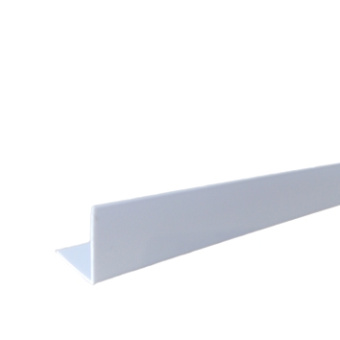 Угол арочный ПВХ 20*12 белый 2,7м