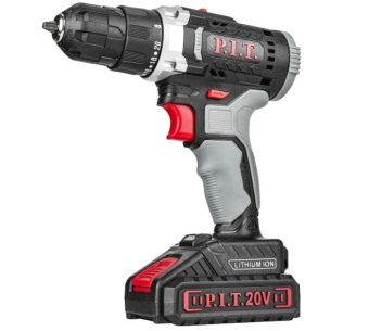 Дрель-шуруповерт PIT PSR18-D5 акк. 20В, 1*1,5Ah, Li-ion, 30Нм, 2скор, ЗУ PROMO кейс