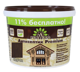 Антисептик FORWOOD ВДПФ-1601 палисандр 3 л