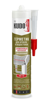 Герметик KUDO KSK-142 для кровли RAL 9011 черный 280мл