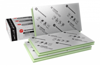 Плиты ТехноНИКОЛЬ LOGICPIR Ф/Ф 1190*590*30