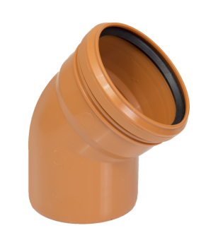 Отвод наружной канализации ПП 110х45 (40) Jakko