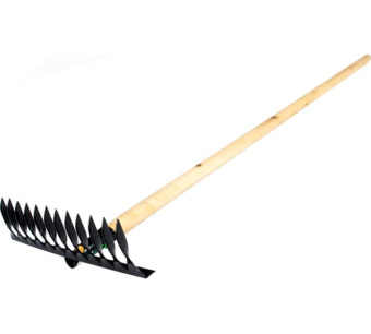 Грабли 12 витых зубьев с черенком Сибртех 61744