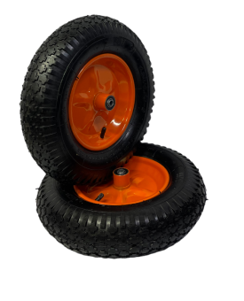 Колесо для 1-кол.тачки 16″ 4.00-8 ось 12/90мм пневматическое MAWIPRO PR3012