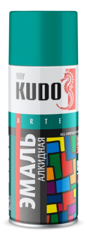 Эмаль универсальная KUDO KU-1020 бирюзовая RAL 5018