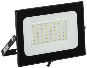 Прожектор светодиодный 50Вт 6500К СДО 06-50 черный IP65 IEK (упак.1/20)