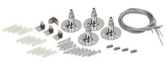 Комплект крепежных элементов №2 (подвесной монтаж светильников ДВО) IEK