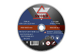 Диск отрезной 230*3,0*22мм по металлу SWORD