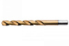 Сверло по металлу 5,0 мм HSS-TIN 10 штук АТАКА