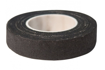 Изолента Х/Б черная 18мм 8м 100гр толщина 0,35мм