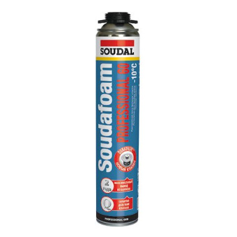 Пена монтажная проф Соудал PROFESSIONAL 60 зима  -10°С  750мл